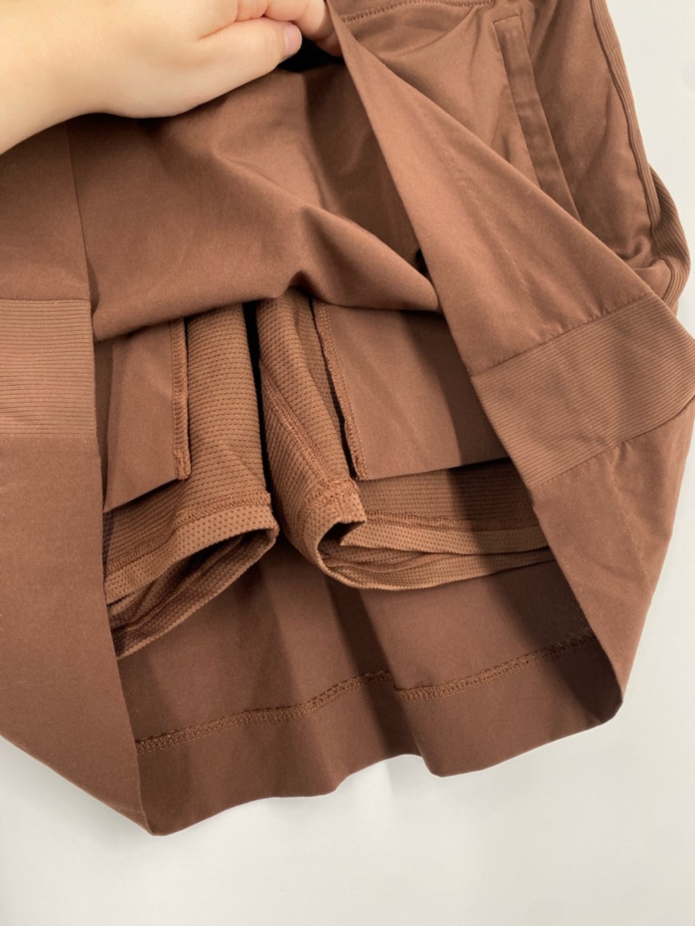 Athleta Brown Athletic Skort - Picture 4 of 6